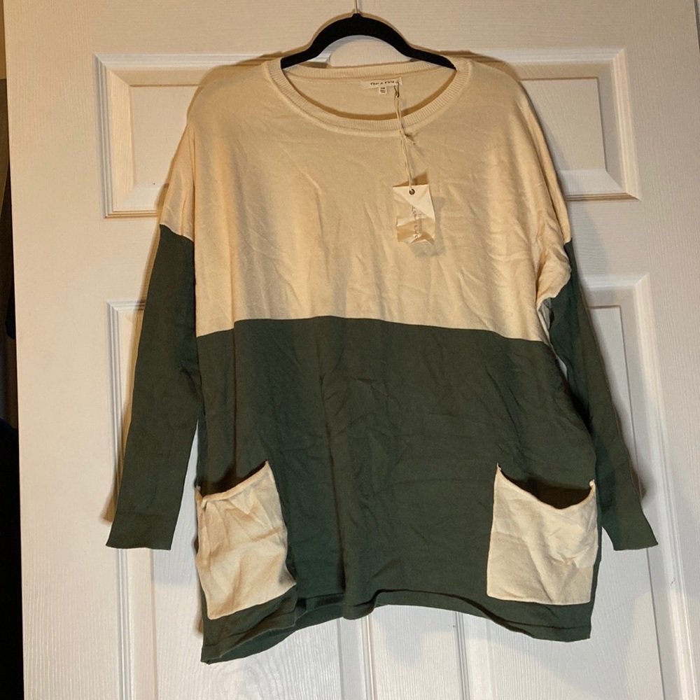 Block sweater